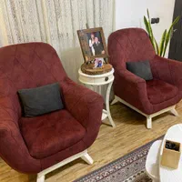 فروش مبل میز ناهارخوری و ۳ عدد فرش