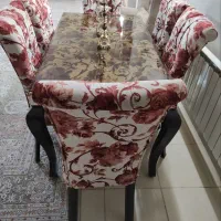 میز نهار خوری شیش نفره درحد نو