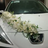 گل آرایی ماشین عروس اقتصادی