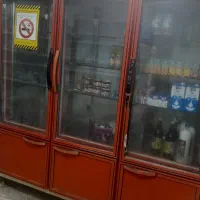 یخچال ویترینی در حد نو تمیز و سالم|یخچال و فریزر|فاضل آباد, |دیوار