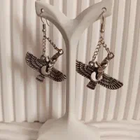 گوشوارهای آویز زیبا|بدلیجات|پرند, فاز ۶|دیوار