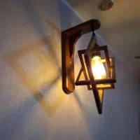 ۲عددلوستر ویک عدد دیوار کوب