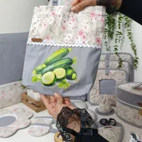 کیسه سبزی|سفره، حوله، دستمال آشپزخانه|خورموج, |دیوار