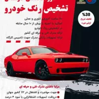 آموزش مهارت کارشناسی تشخیص رنگ خودرو