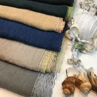 شال مزونی رنگی