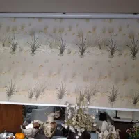 پرده طرح دار کرکره ای