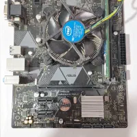 رام 16 کروشیال cpu 9100f مادربرد H310M-K گیمینگ|قطعات و لوازم جانبی رایانه|پرند, فاز ۵|دیوار