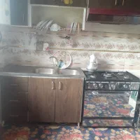 کابینت کامل سالم بدون هیچ پوسیدگی فلزی ورق سنگین|آب‌چکان و نظم‌دهنده ظروف|صومعه‌سرا, |دیوار