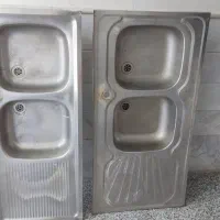 سینک ظرفشویی دو لگنه در حد