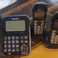 تلفن پاناسونیک اصل مالزی دو گوشی