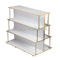 استندوسط مغازه ویترینی میله دار شیک استند پشت شیشه