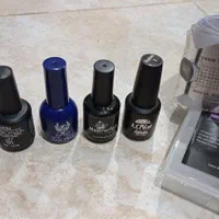 لوازم کاشت ناخن پودر و ژل|آرایشی، بهداشتی، درمانی|رشت, گلباغ نماز|دیوار