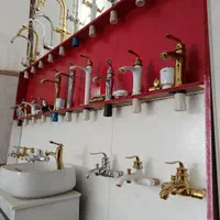 کاشی سرامیک شیرآلات سنگ هرسین کاپوچینو و سیمان  گچ|مصالح و تجهیزات ساختمان|هرسین, |دیوار