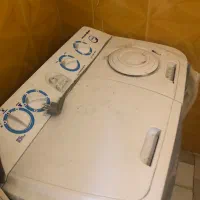 ماشین لباسشویی دو قلو پاکشوما بسیار نو و سالم