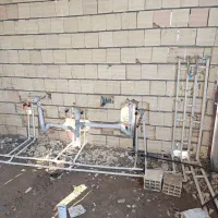 لوله کشی ساختمان آب فاضلاب پکیج در فومن