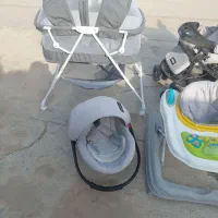 ست کالسکه و گهواره بنیتا دلیجان قیمت توافقی|اسباب و اثاث بچه|کرج, کیانمهر|دیوار