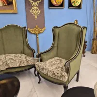 مبلمان و غذاخوری کوئین ورق طلا