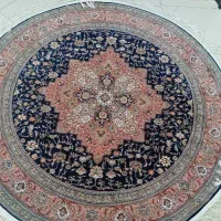 فرش گرد قطر یک ونیم