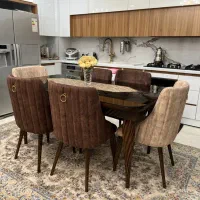 میز غذا خوری شش نفره