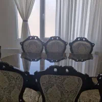 میز ناهارخوری ۸ نفره سلطنتی