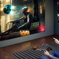 ویدئو پروژکتور برای تمامی کنسولهای بازی/آموزش/کافه|تلویزیون و پروژکتور|کازرون, |دیوار