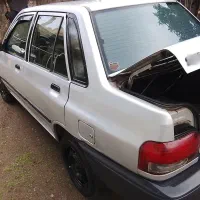 پراید۸۸ بدون آفتاب سوختگی/بدون ترک و جوش شاسی|خودرو سواری و وانت|چوبر, |دیوار