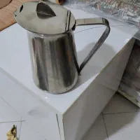قوری استیل ایتالیا قدیمی نو