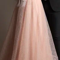 لباس مجلسی گلبهی ملایم