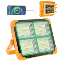 پروژکتور اضطراری خورشیدی و شارژی 288 عدد ال ای دی