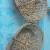 سبد حصیری مناسب برای تزیین..