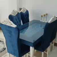 میز نهارخوری شش نفره کاملا سالم