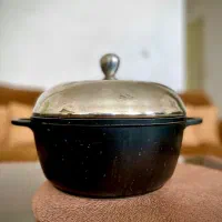 قابلمه تفلون به همراه ۵ عدد کفگیر و ملاقه