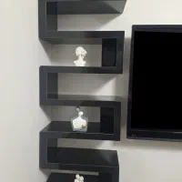 میز تلویزیون دیواری ویترینی|میز تلویزیون|رشت, پاره بیجار|دیوار