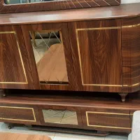 آینه کنسول و میز تیوی