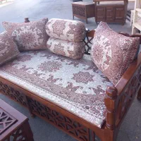 فروش‌وساخت‌تخت سنتی‌وناهار‌خوری‌سنتی|تخت و سرویس خواب|بروجرد, |دیوار
