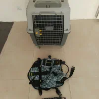 باکس سایز ۷و جلیقه و قلاده اصلی سگ