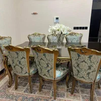 سرویس مبلمان استیل همراه غذاخوری