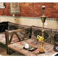 کلی وسایل رستوران وکافه سنتی وغلیان همگی حراج شد