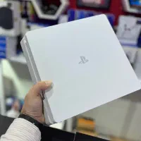 PS4 SLim باندل فابریک سفید/یک ترابایت/فول بازی