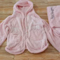 سوییشرت وشلوارصورتی دخترانه برا تا ۱۵ سال