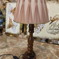 اباژور رومیزی پایه چوبی روس