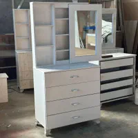 میز آرایش دراور قیمت واقعی (آینه ریلی)خوران چوب|جاکفشی، کمد، دراور|تبریز, |دیوار