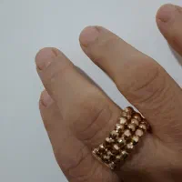 انگشتر ژوپینگ طرح طلا