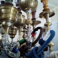 تعدادی قلیان برنز