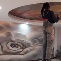 نصب کاغذ دیواری با «دستگاه» نصاب پوستر یه بعدی|خدمات پیشه و مهارت|تهران, تهرانپارس شرقی|دیوار