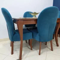 میز ناهار خوری چهار نفره چوبی