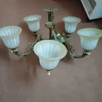 چراغ خواب دیواری ولوستر ۵ شاخه|لوستر و چراغ آویز|فردیس, شهرک شهید حسینی|دیوار