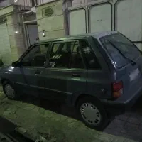 پراید هاچبک کره ای مدل۱۳۷۷ بدون رنگ شاسی سالم