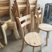 صندلی چوبی کف چوب|صندلی و نیمکت|قزوین, |دیوار