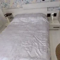 سرویس خواب تمام چوب در حد نو